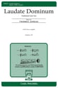 Laudate Dominum SATB choral sheet music cover